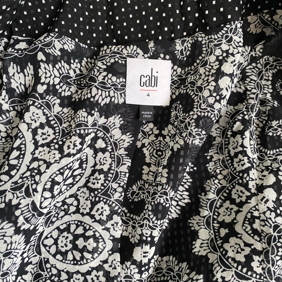 Cabi Black & White Dot Blazer - Picture 8 of 11